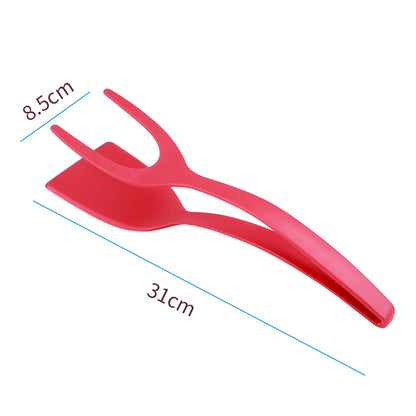 2-in-1 Nylon Grip Flip Tongs