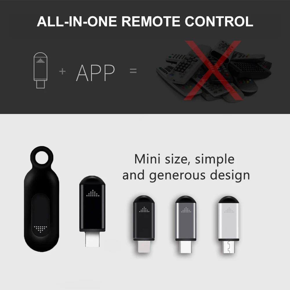 Universal Smartphone Remote Control Adapter